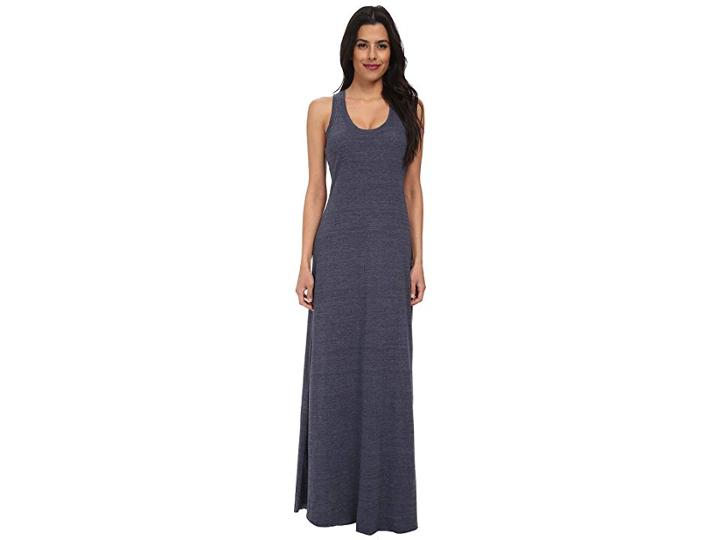 Alternative Racerback Maxi Dress (eco True Navy) Women's Dress