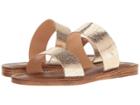 Bella-vita Imo-italy (cracked Gold Leather) Women's Sandals