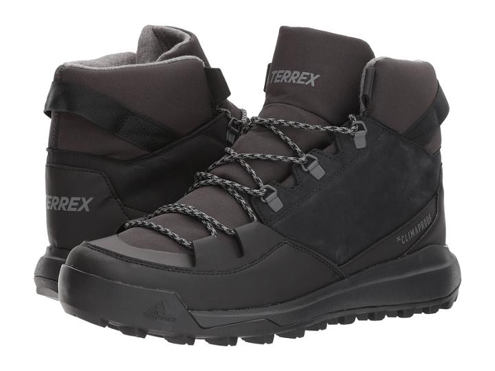 Adidas Outdoor Terrex Winterpitch Cw Cp (black/vista Grey/night Metallic) Men's Shoes