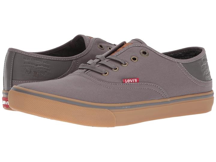 Levi's(r) Shoes Monterey Ct Canvas/gum (charcoal) Men's Shoes