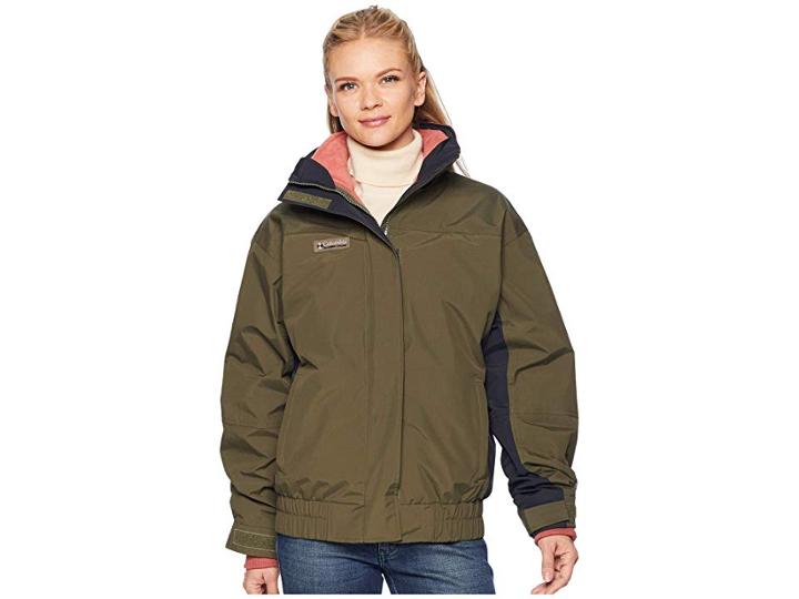 Columbia Pnw Bugabootm 1986 Interchange Jacket (peatmoss/black/rose Dust) Women's Coat