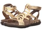 Naot Sara (gold Leather) Women's  Shoes