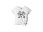 Lucky Brand Kids Livia Graphic Tee (little Kids) (whisper White) Girl's T Shirt
