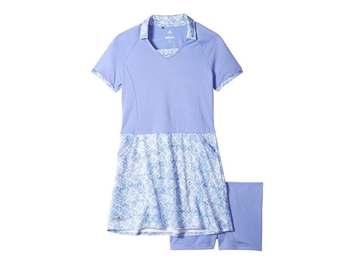 Adidas Golf Kids Rangewear Dress (big Kids) (chalk Purple) Girl's Dress