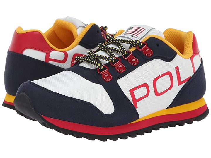 Polo Ralph Lauren Kids Oryion Ii (little Kid/big Kid) (navy/white) Boy's Shoes