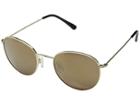 Thomas James La By Perverse Sunglasses Lainey (gold/brown Mirror) Fashion Sunglasses