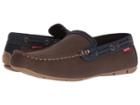 Levi's(r) Shoes Dansby Canvas/denim (brown/navy) Men's  Shoes