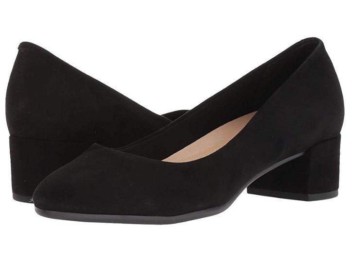 Easy Spirit Ailene (black Suede) Women's  Shoes