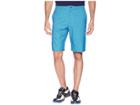 Callaway Printed Heather Houndstooth Shorts (hawaiian Ocean) Men's Shorts