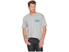 Reyn Spooner Surfboard Santa Short Sleeve T-shirt (heather Grey) Men's T Shirt