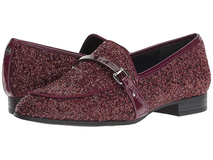 Circus By Sam Edelman Hendricks (dark Cherry Disco Glitter/patent) Women's Shoes
