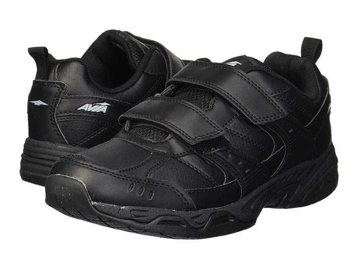 Avia Avi-union Ii Strap (black/iron Grey) Men's Shoes