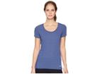 Under Armour Streaker Short Sleeve Tee (formation Blue/oxford Blue/reflective) Women's Short Sleeve Pullover
