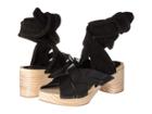 Free People Emmy Wrap Clog (black) Women's Clog/mule Shoes