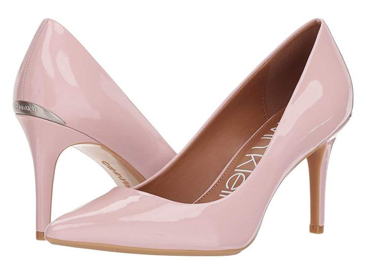 Calvin Klein Gayle Pump (petal Patent) High Heels