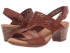 Clarks Valarie Mindi (tan Leather) Women's Shoes