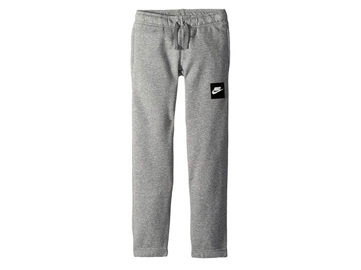 Nike Kids Sportswear Pant (little Kids/big Kids) (dark Grey Heather) Boy's Casual Pants