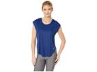 Nike City Sleek Top Short Sleeve (blue Void/reflective Silver) Women's Clothing