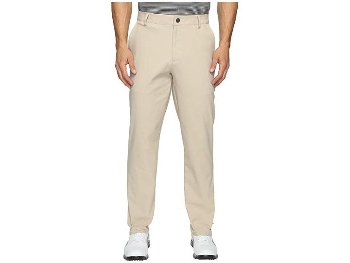 Puma Golf Essential Pounce Pants (white Pepper) Men's Casual Pants