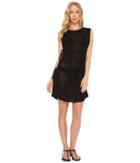 Tommy Bahama Sleeveless Side-tie Tunic Sweater Cover-up (black) Women's Swimwear