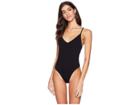 Only Hearts So Fine Back Strap Bodysuit (black) Women's Jumpsuit & Rompers One Piece
