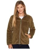 The North Face Campshire Full Zip (burnt Olive Green) Women's Sweatshirt