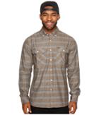 Rip Curl Palomar Long Sleeve Shirt (brown) Men's Clothing