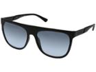 Guess Gf5032 (matte Black/blue Flash Lens) Fashion Sunglasses