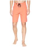 Hurley Phantom One Only 20 Stretch Boardshorts (rush Coral) Men's Swimwear