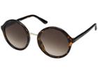 Guess Gu7558 (dark Havana/gradient Brown) Fashion Sunglasses