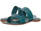 Seychelles Sheroes (turquoise Leather) Women's Sandals