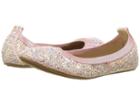 Yosi Samra Kids Miss Samara Limited Edition (toddler/little Kid/big Kid) (white Irridescent Glitter) Girls Shoes