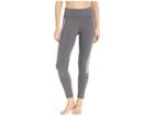 Adidas Believe This High-rise 3-stripes 7/8 Tights (grey Six/true Pink) Women's Casual Pants