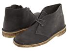 Clarks Desert Boot (grey Distressed) Women's Lace-up Boots