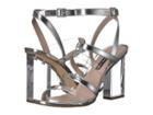 Nine West Fazzani (clear/silver Synthetic) Women's Shoes