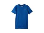 Under Armour Kids Threadborne Tee (big Kids) (ultra Blue/graphite) Boy's T Shirt