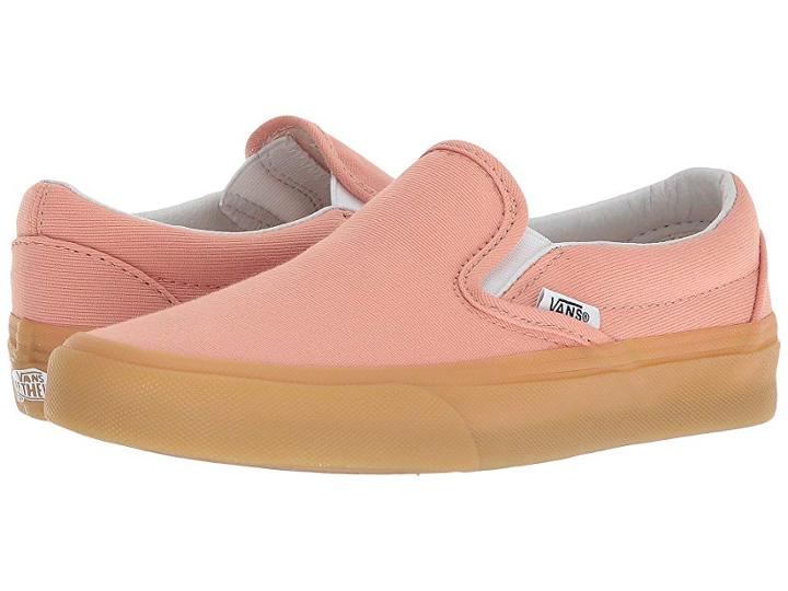 Vans Classic Slip-ontm (muted Clay/gum) Skate Shoes