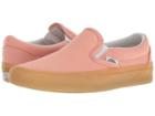 Vans Classic Slip-ontm (muted Clay/gum) Skate Shoes