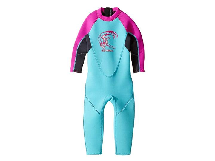 O'neill Kids Reactor Full Wetsuit (infant/toddler/little Kids) (lite Aqua/graphite/berry) Kid's Wetsuits One Piece