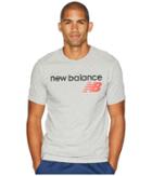 New Balance Athletics Main Logo Tee (athletic Black) Men's T Shirt