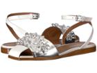 Emporio Armani Fringe Sandal (white/crystals) Women's Shoes