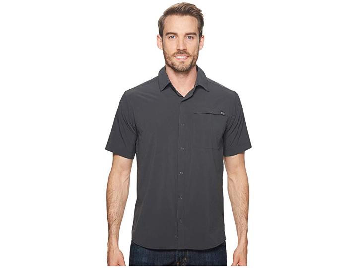 Outdoor Research Astroman S/s Shirt (charcoal) Men's Short Sleeve Button Up