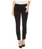 Mavi Jeans Adriana Ankle Mid-rise Super Skinny In Smoke Lace (smoke Lace) Women's Jeans