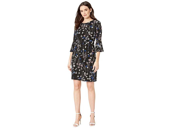 Tommy Hilfiger Pablo Morning Dress (black Multi) Women's Dress