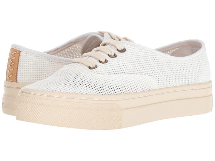 Soludos Platform Mesh Sneaker (white) Women's Shoes