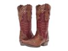 Ariat Zealous (gingersnap/rosy Red) Cowboy Boots