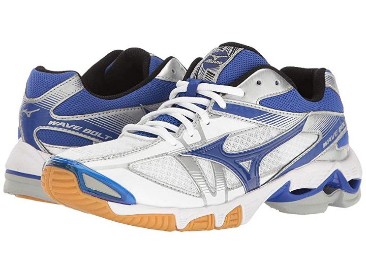 Mizuno Wave Bolt 6 (white/royal) Women's Running Shoes