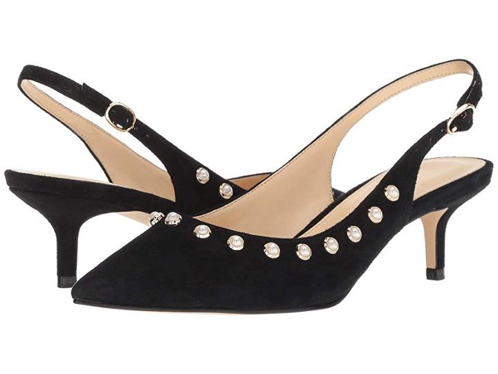 Ivanka Trump Aize (black Suede) Women's Shoes