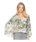 Sanctuary Gilligan Wrap Top (tiki Palm) Women's Long Sleeve Pullover