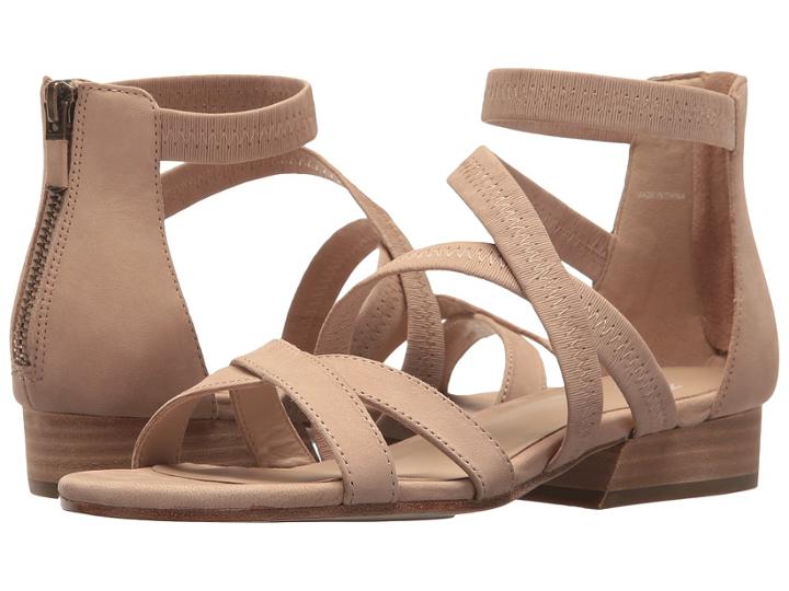 Eileen Fisher Eva (latte Tumbled Nubuck) Women's 1-2 Inch Heel Shoes